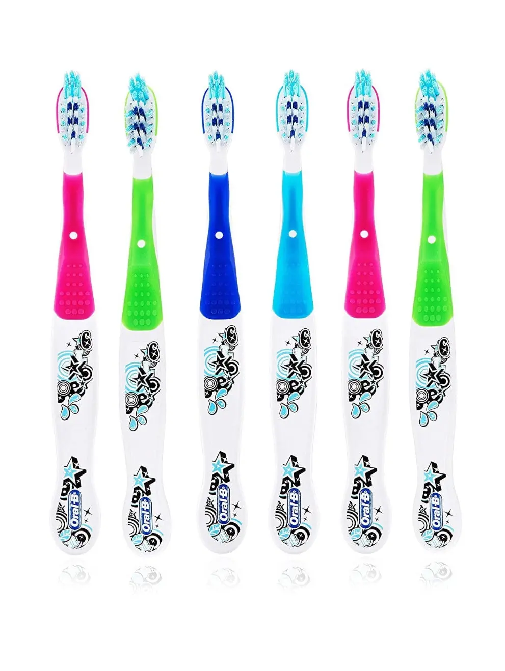 1 Pc Oral B Crossaction Kids Toothbrush, Soft Bristles 1