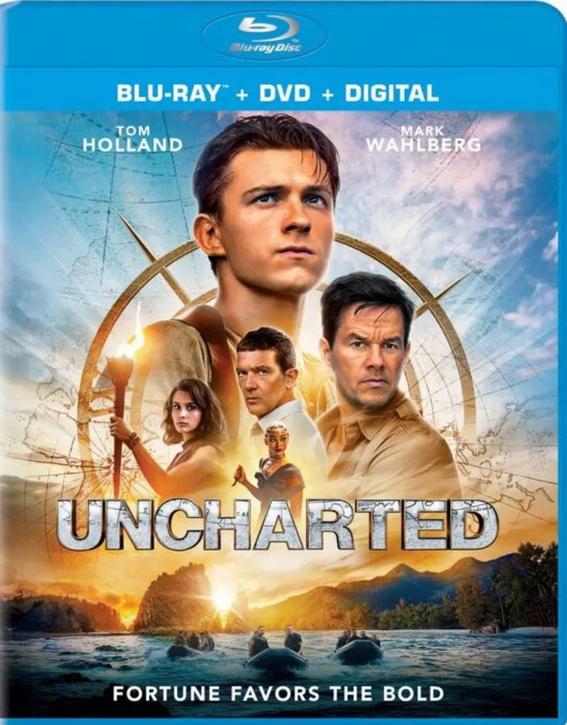 Uncharted (Blu-Ray + Dvd + Digital) 1