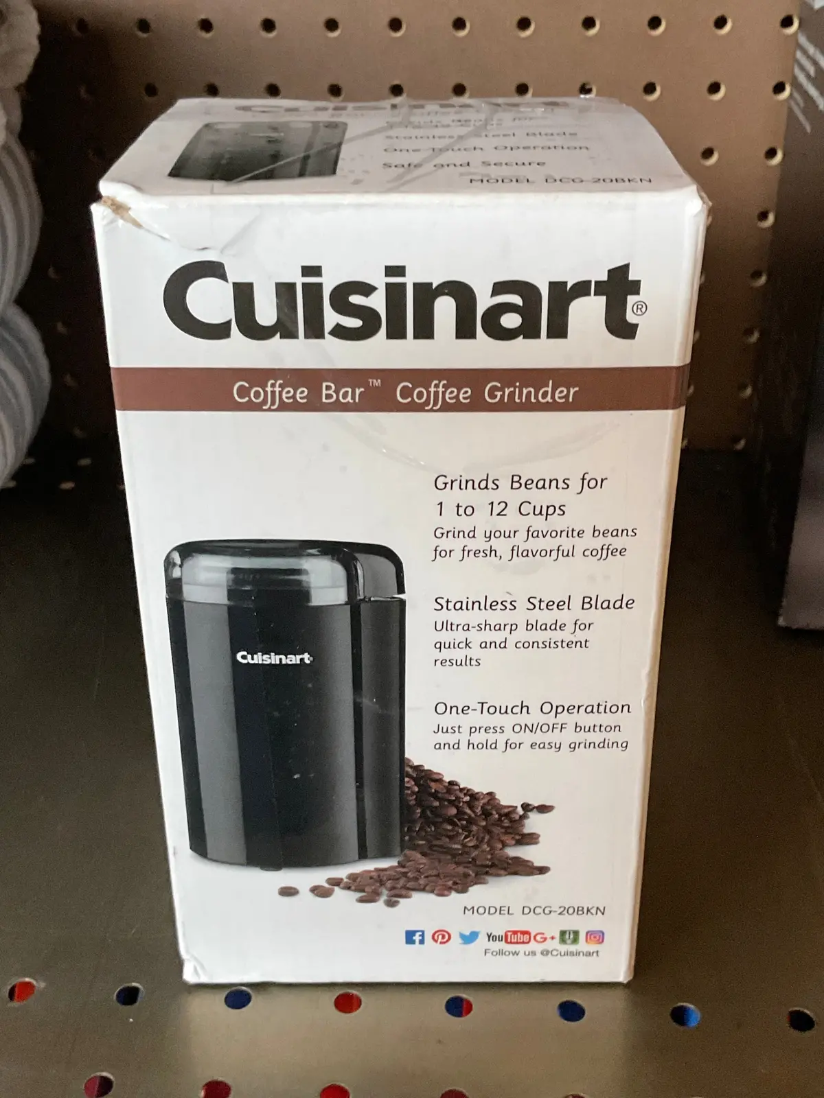 Cuisinart Electric Coffee Grinder - Black - Dcg-20Bkntg 1