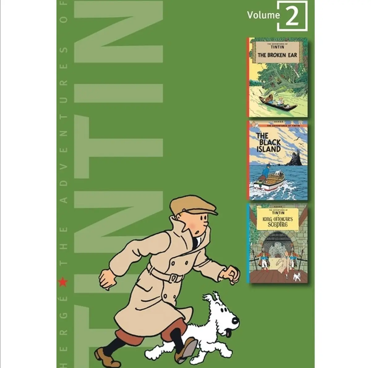 The Adventures Of Tintin: Volume 2 - (3 Original Classics In 1) By Hergé (Hardcover) 1