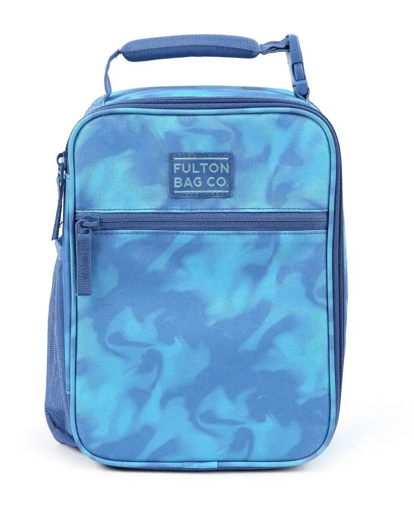 Fulton Bag Co. Upright Lunch Bag - Blue Marble 1