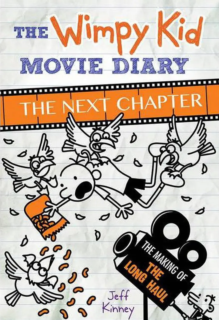 The Wimpy Kid Movie Diary: The Next Chapter - By Jeff Kinney (Hardcover) 1