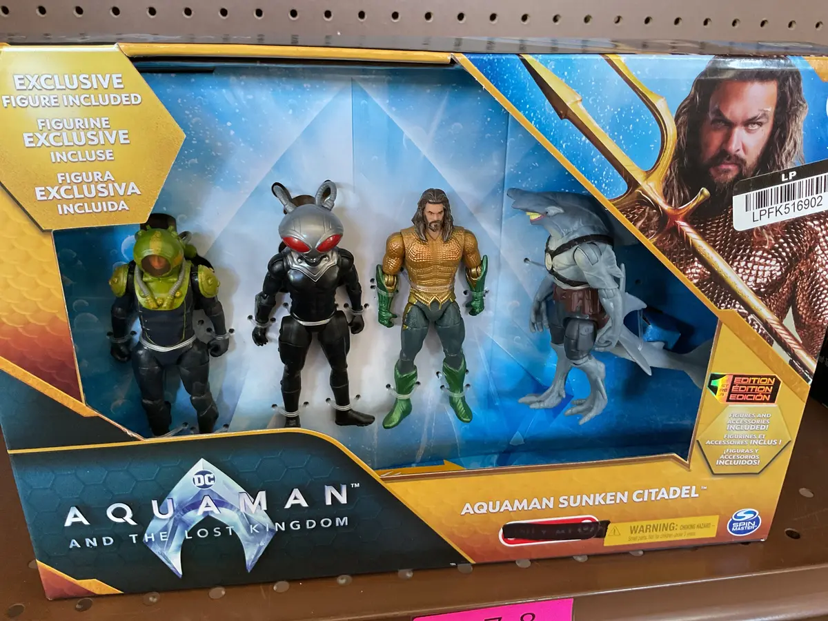 Aquaman 4" Sunken Citadel Battle Pack Action Figure Set
Target Exclusive) - 4Pk 1