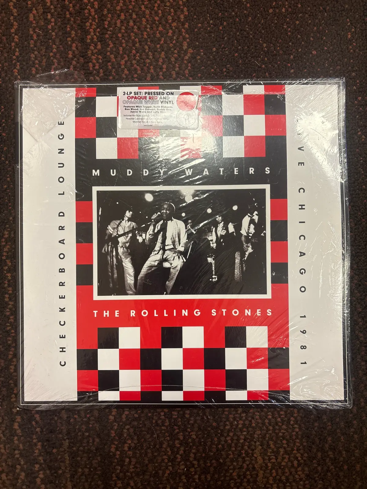 Muddy Waters And The Rolling Stones - Checkerboard Lounge Live Chicago 1981 (Vinyl) Sealed 1