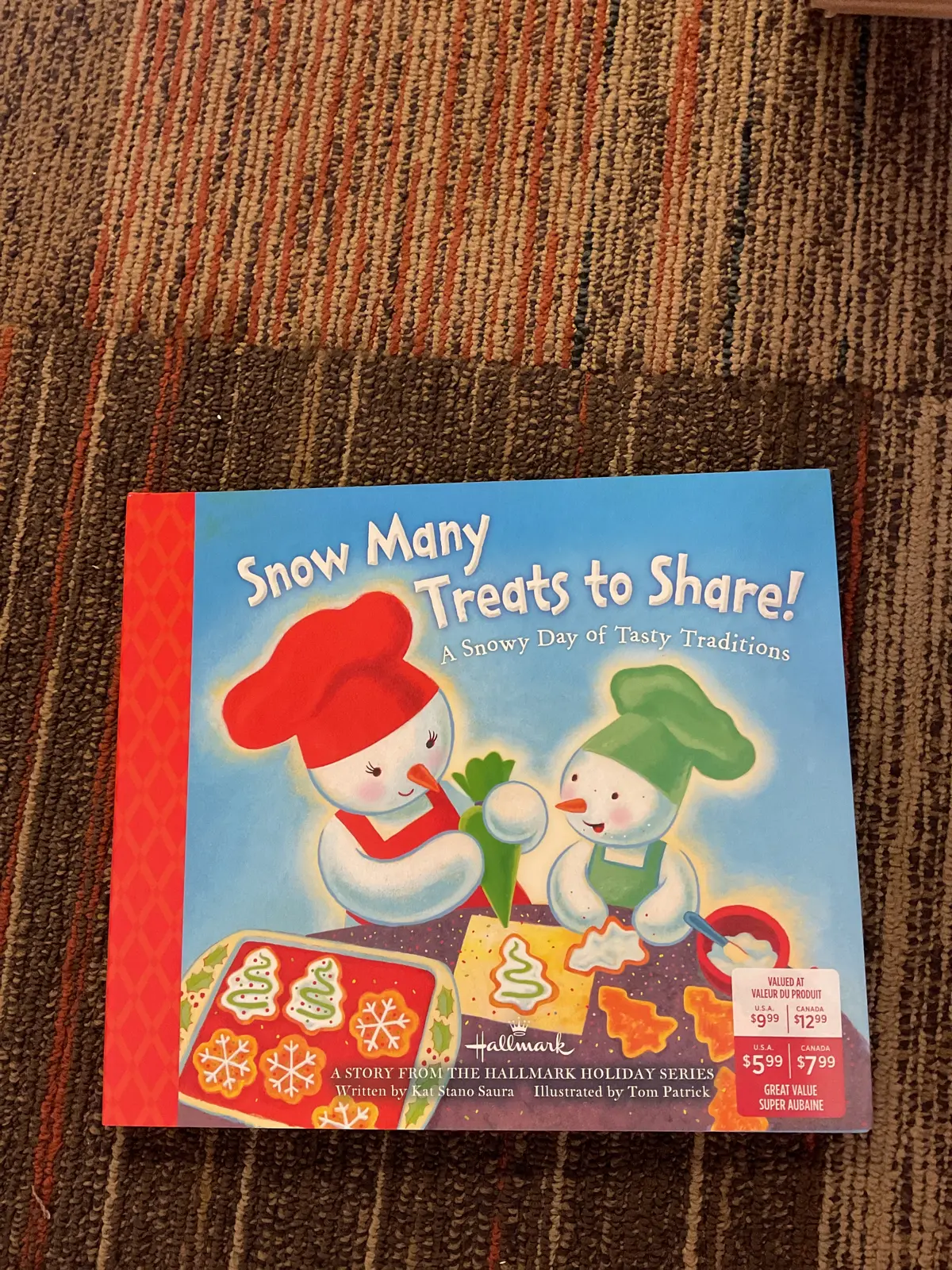 National Brand Christmas -Snow Many Treats To Share!- By Kat Stano Saura (Hardcover) 1