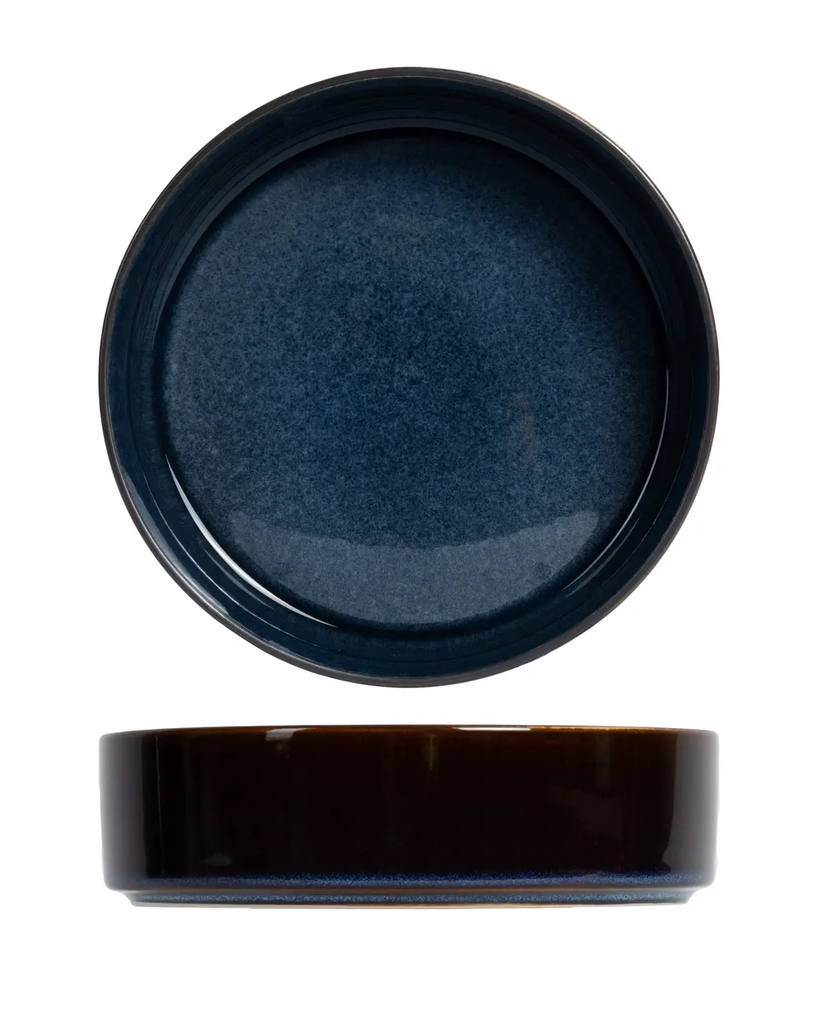 Cosy & Trendy Diepe Borden / Pastaborden - Quintana Blue Ø 20 Cm / H 5.2 Cm - 4 Stuks 1