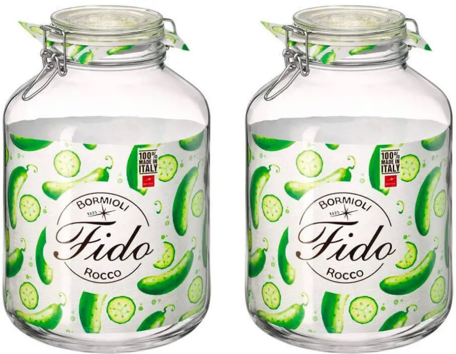 Bormioli Rocco Weckpot Fido - Ø 17.5 Cm / 5 Liter - 2 Stuks 1