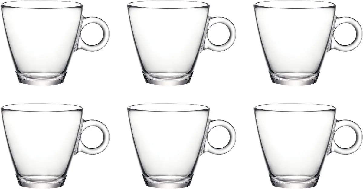Bormioli Rocco Cappuccino Glas Easy Bar 220 Ml - 6 Stuks 1