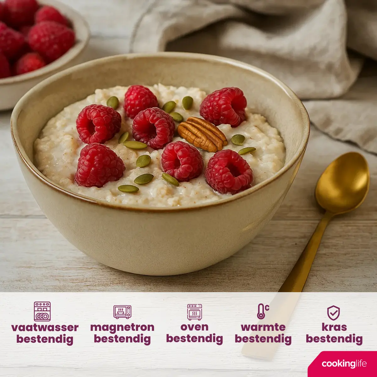 Cookinglife Soepkommen / Kommen Sabi Beige Ø 15 Cm - 6 Stuks 2