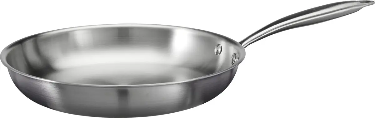 Cookinglife Koekenpan Superior Triply Rvs Ø 28 Cm - Geschikt Voor Alle Warmtebronnen - Zonder Anti-Aanbaklaag 1