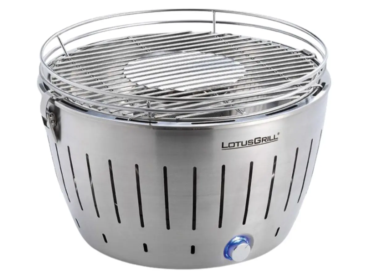 Lotusgrill Bbq / Tafelbarbecue Classic - Houtskool - Ø 35 Cm - Rvs 1
