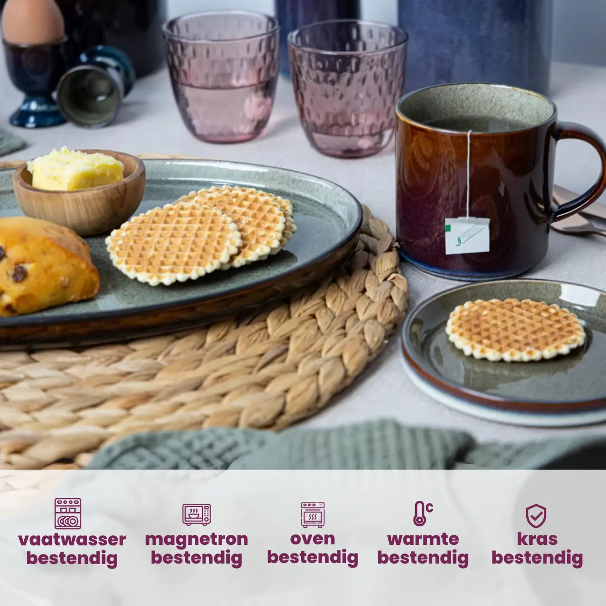 Cosy & Trendy Mokken Quintana Amber - 450 Ml - 4 Stuks 2