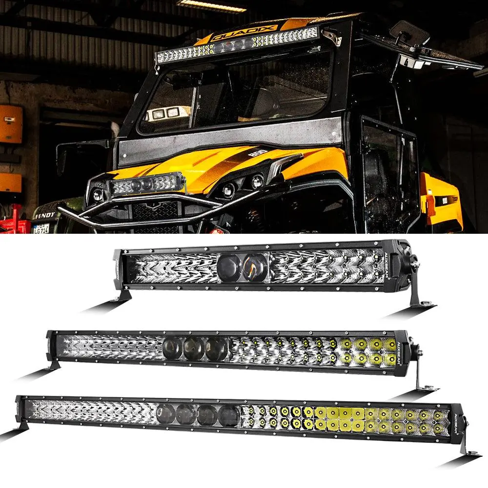 5D-Pro Series Led Light Bar With 5D Projectors For Atv Utv 1