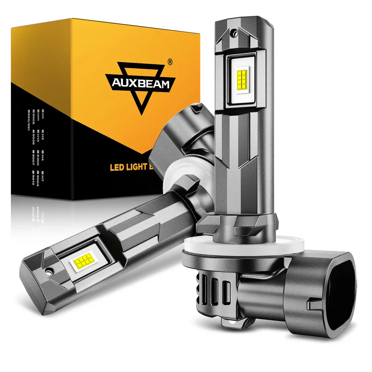 881 886 889 894 896 898 Led Fog Light/Drl Bulbs 60W 12000Lm 6500K Cool White Q6 Series | 2 Bulbs 1