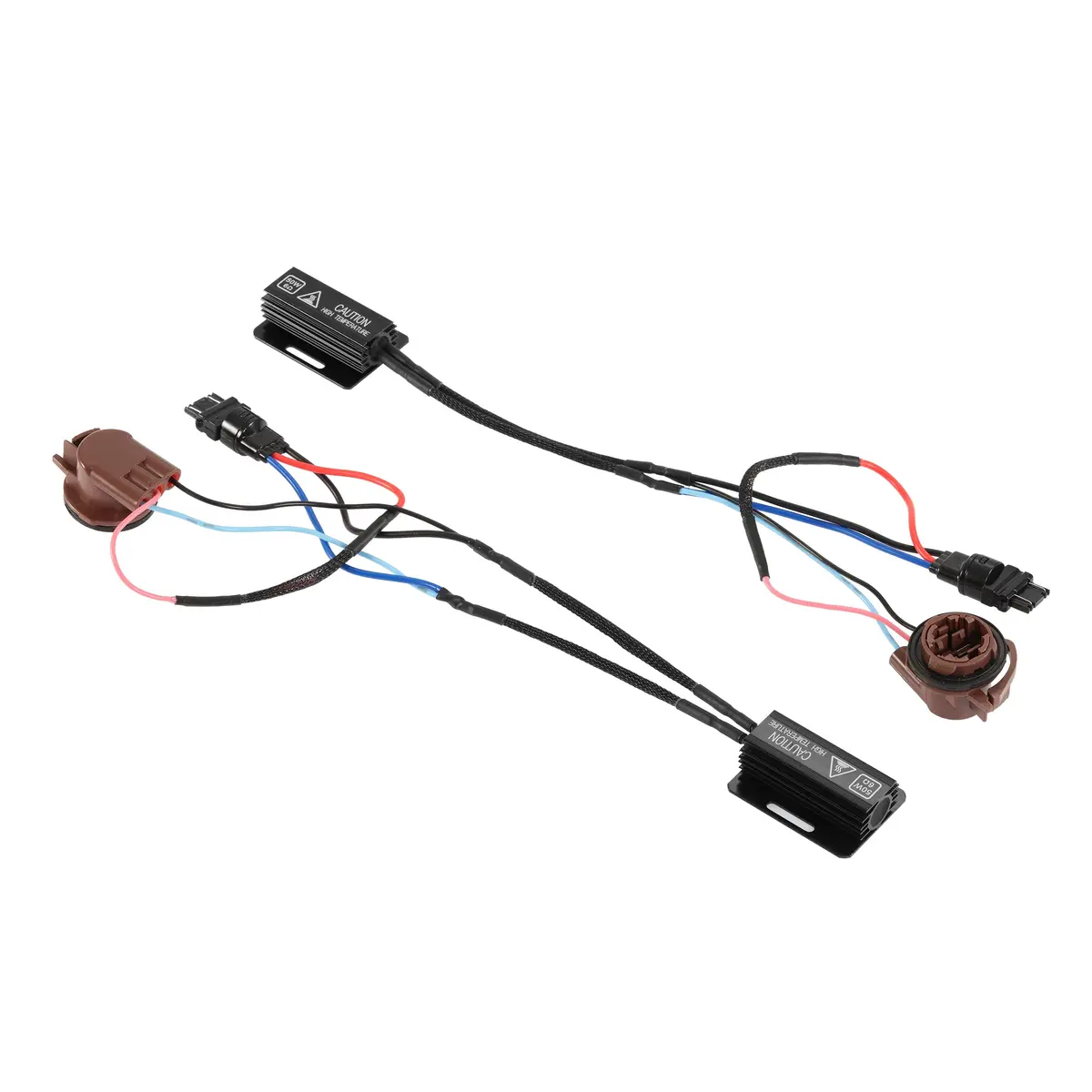 🆕3157Us C9-Model Decoder Anti-Flicker Canbus Resistors Decoder Avoid Fast Hyper Flash Turn Signal Blink Light Dashboard Error Code 2Pcs/Set 1