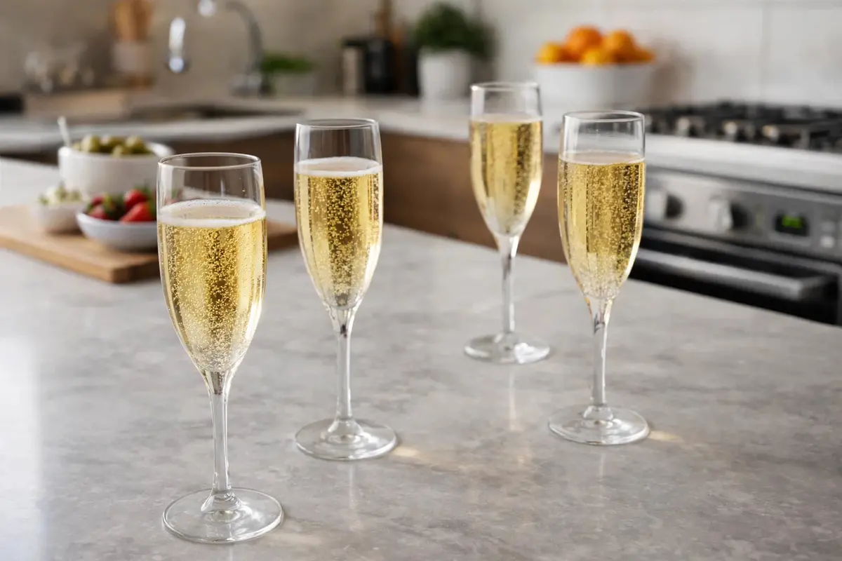 Cookinglife Champagneglazen Kunststof - Campvibe - Outdoor - Onbreekbaar - 165 Ml - 4 Stuks 2