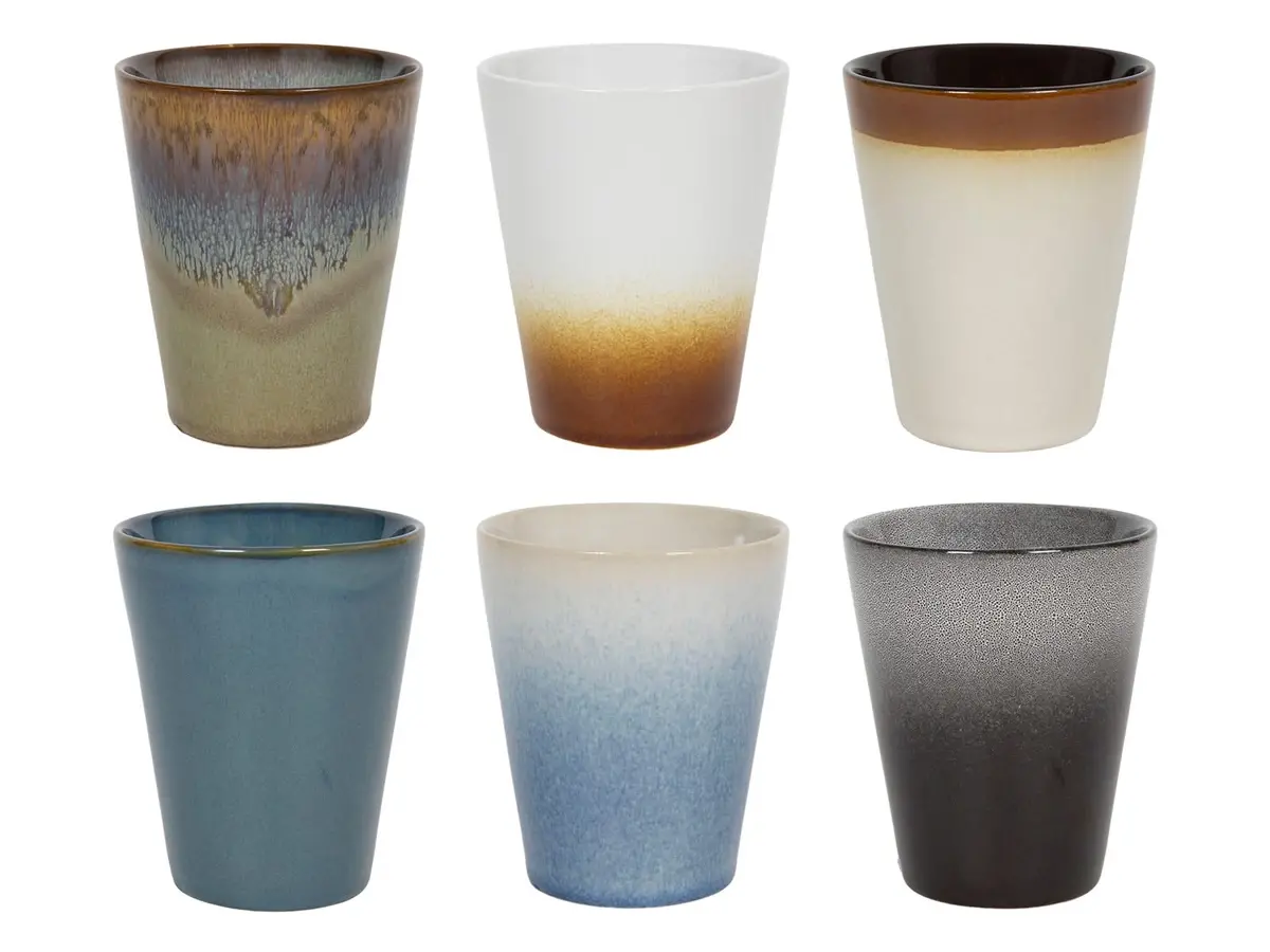 Studio Tavola Cappuccinokopjes - Koffiebekers - Storm - 310 Ml - 6 Stuks 1
