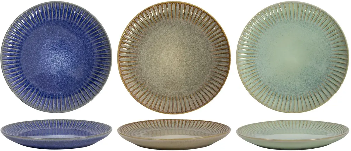 Cookinglife Dinerborden Aqua Maris Ø 26 Cm - 6 Stuks 1