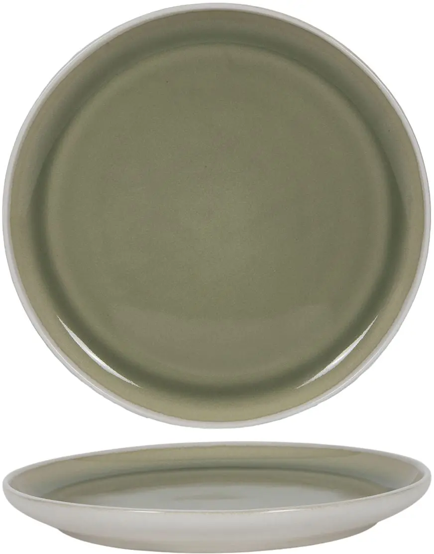 Cookinglife Dinerborden Mos Groen Ø 27 Cm - 6 Stuks 1