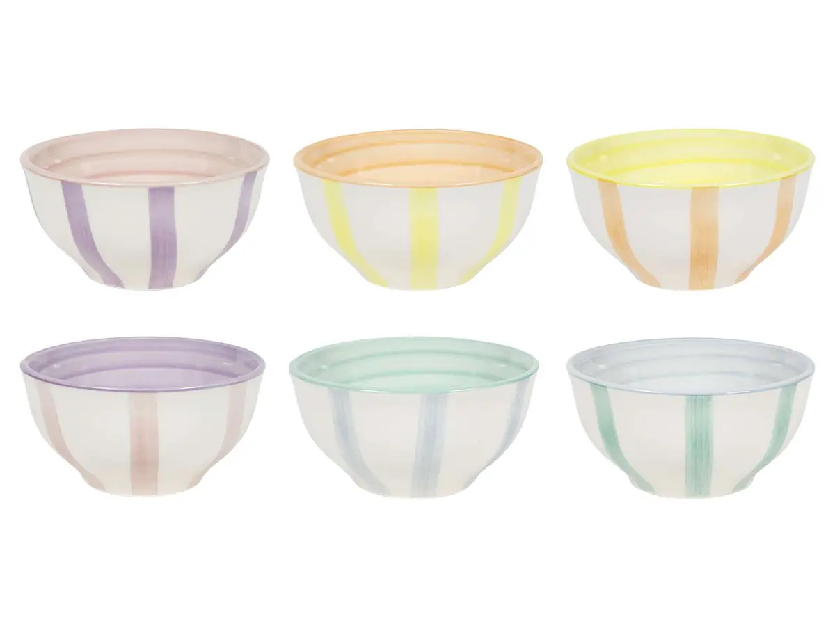 Cookinglife Kleine Kommen Spring Vibes Ø 12 Cm - 6 Stuks 1