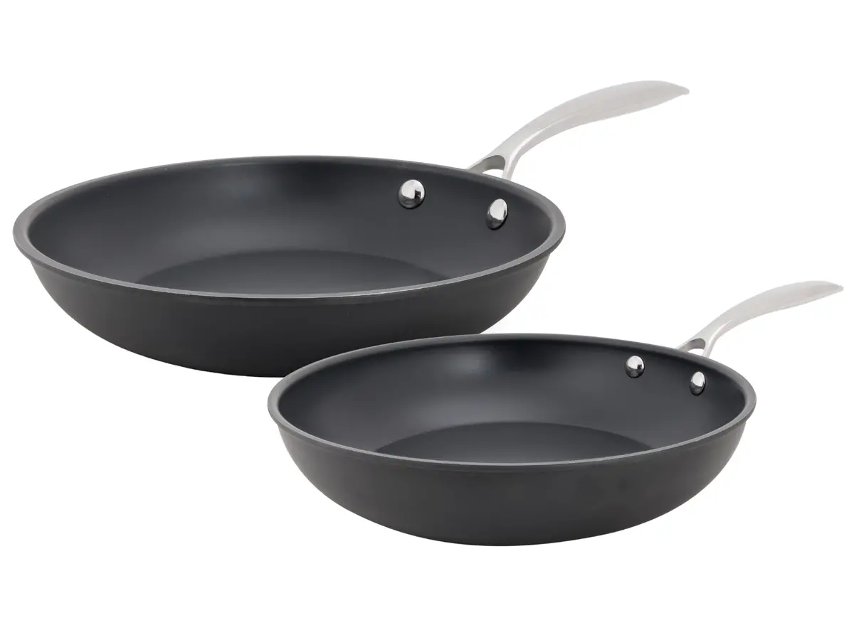 Cookinglife Koekenpannenset Revolt 2-Delig Ø 24 & 28 Cm - Geschikt Voor Alle Warmtebronnen - Keramische Anti-Aanbaklaag 1