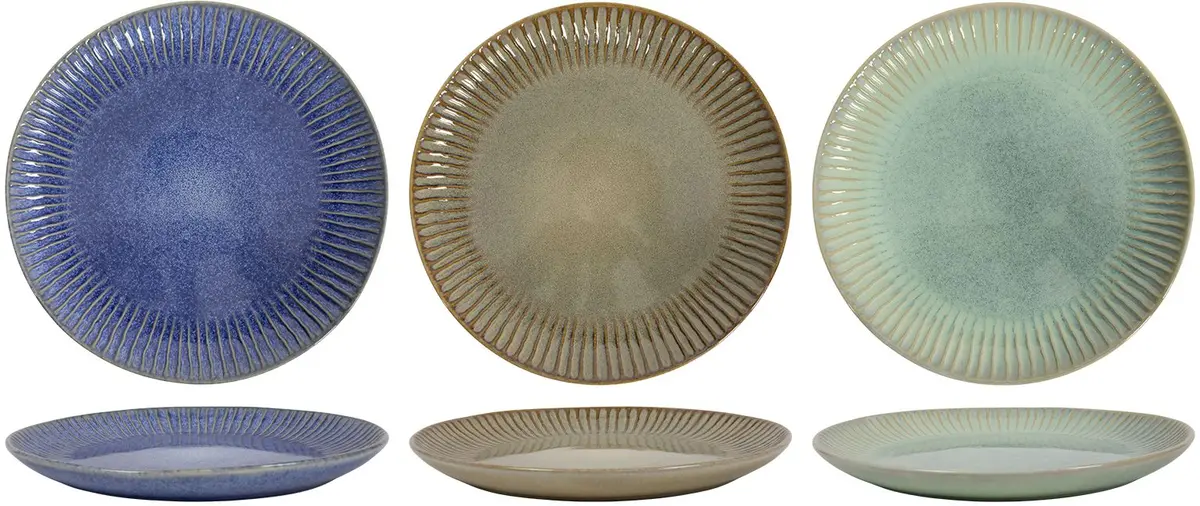Cookinglife Ontbijtborden / Dessertborden Aqua Maris Ø 21 Cm - 6 Stuks 1