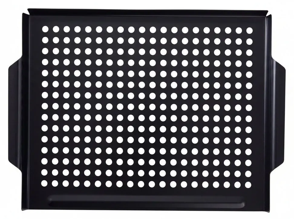 Cookinglife Bbq Grillplaat Fire & Flavour 38 X 28 Cm - Non-Stick Metaal - Geschikt Voor Bbq 1
