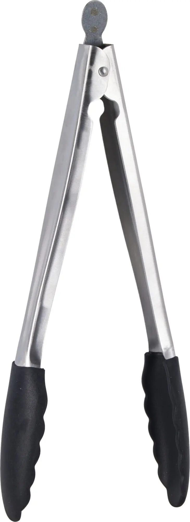 Cookinglife Bbq Tang Fire & Flavour Rvs 32 Cm - Bbq Tool Met Zwarte Handgreep 1