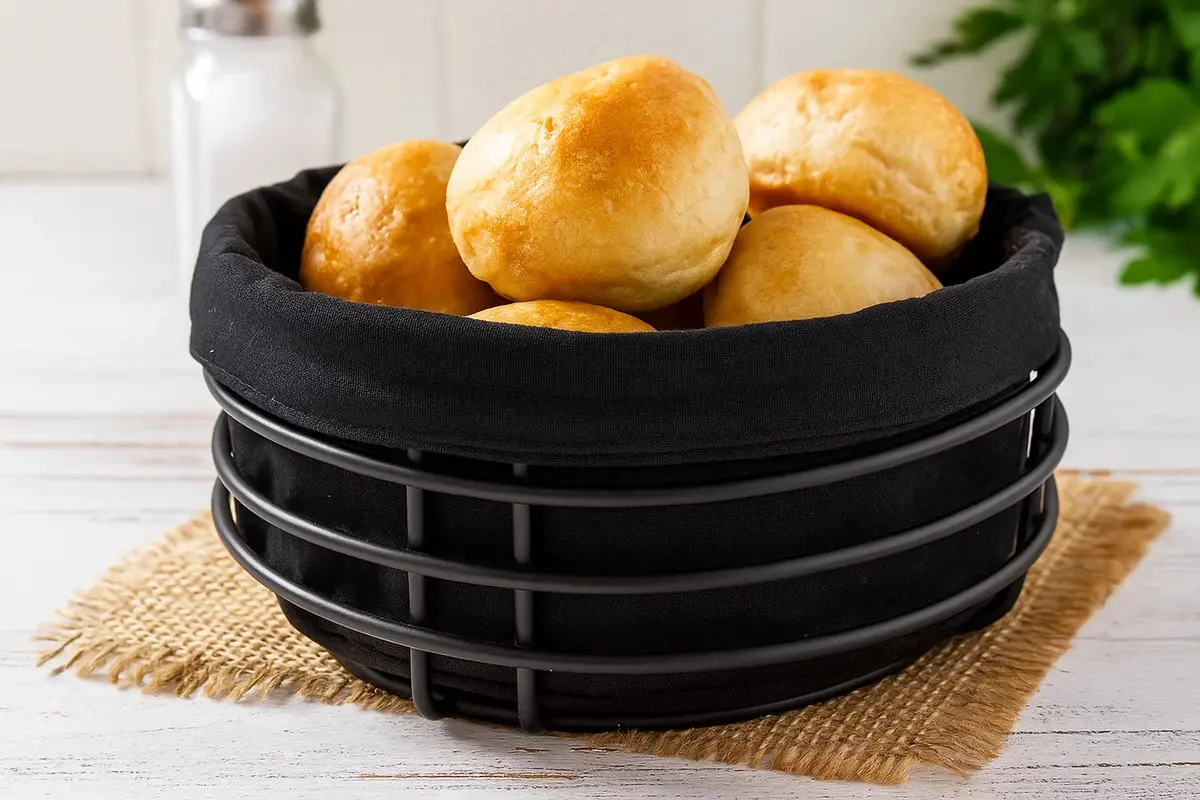 Cookinglife Broodmandje Zwart Metaal Ø 23 Cm 2