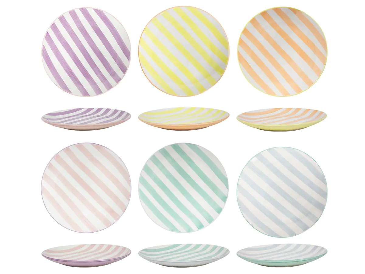 Cookinglife Dinerborden Spring Vibes Ø 26.5 Cm - 6 Stuks 1