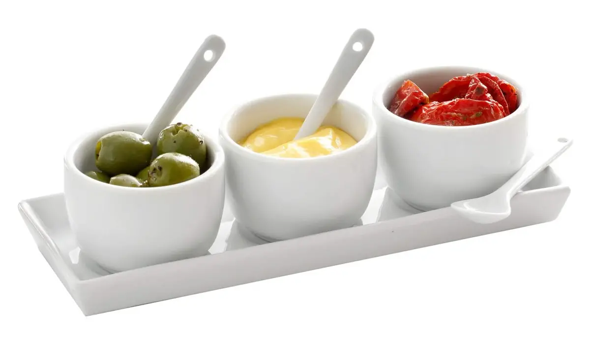 Cookinglife Dipschaaltjes Set Porselein 7-Delig 1