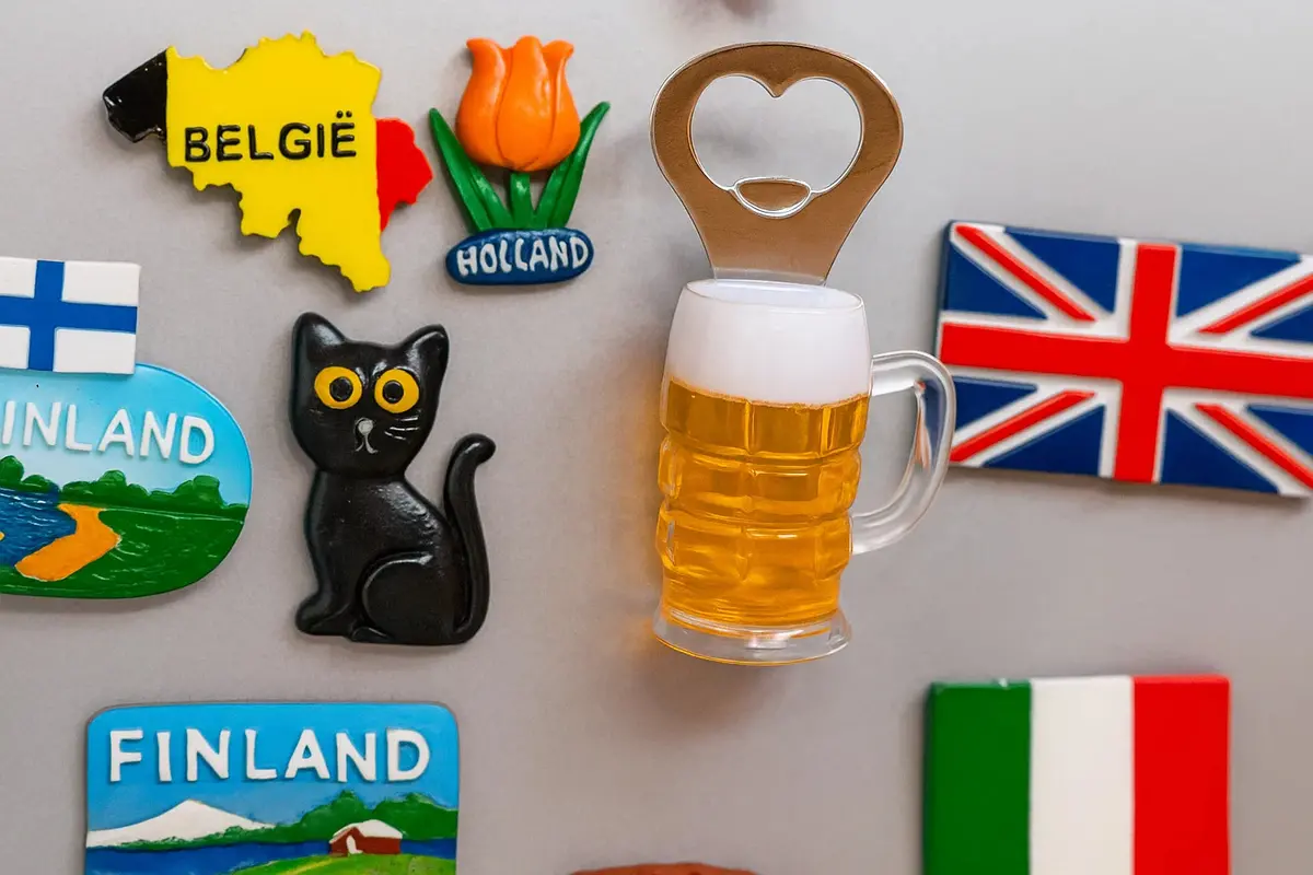 Cookinglife Flesopener - Bieropener - Bierpul Met Magneet 2