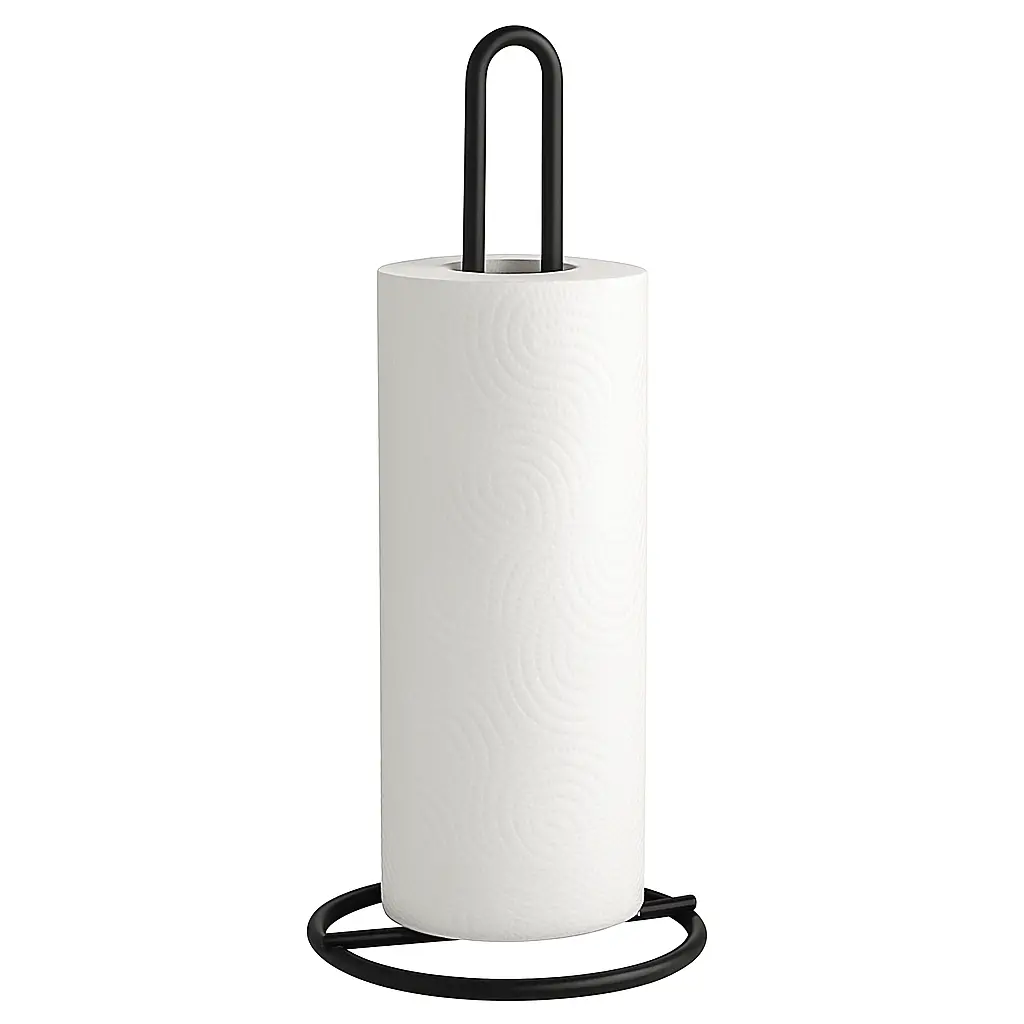 Cookinglife Keukenrolhouder Zwart 32 Cm 1