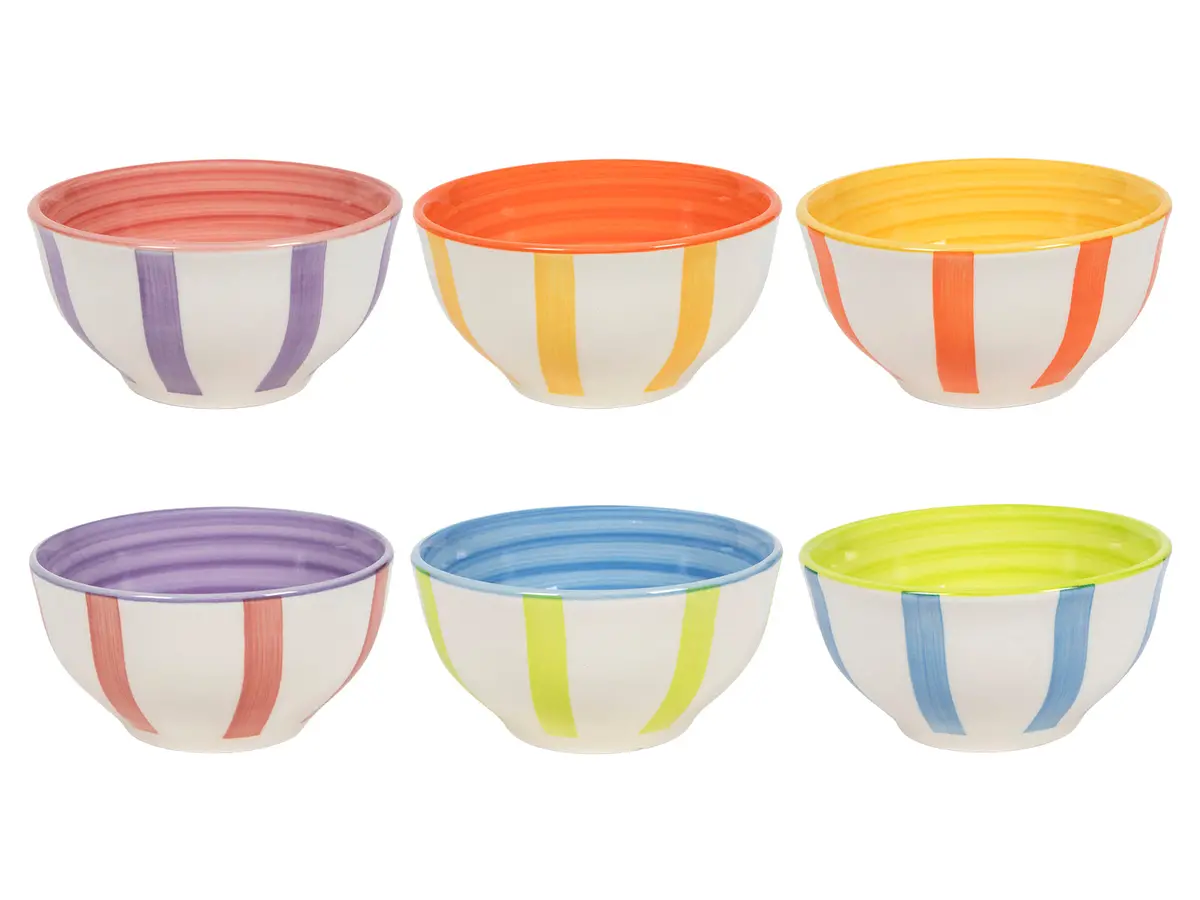 Cookinglife Soepkommen / Kommen Summer Vibes Ø 14 Cm - 6 Stuks 1