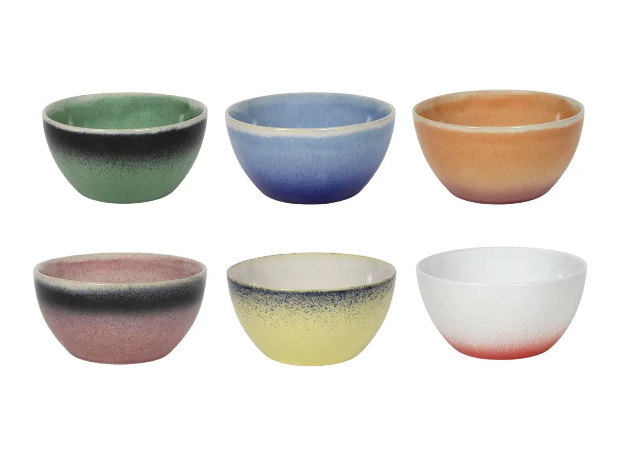 Studio Tavola Soepkommen / Kommen Fire Ø 14 Cm - 6 Stuks 1