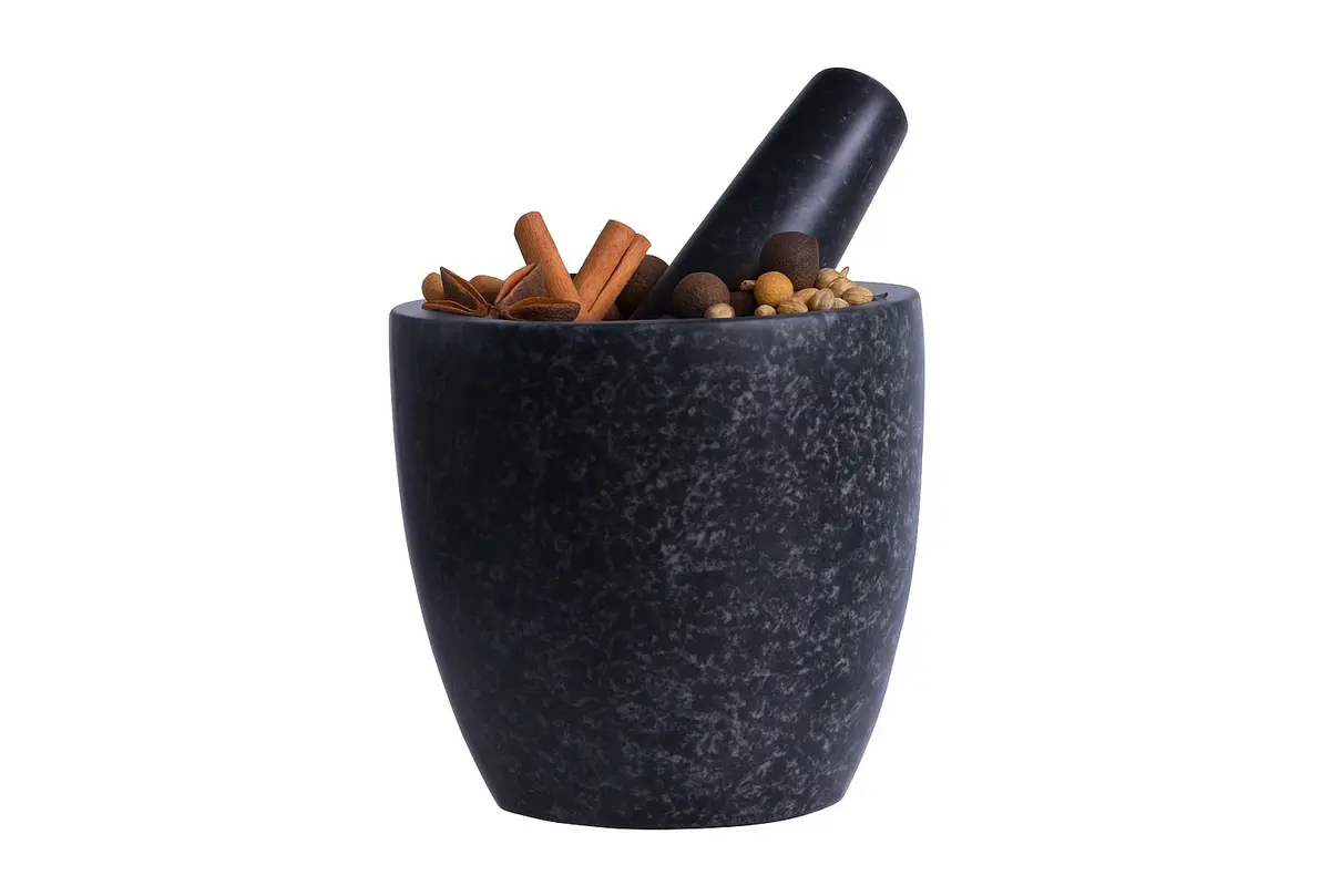 Cookinglife Vijzel Graniet - Zwart Ø 13 Cm 1