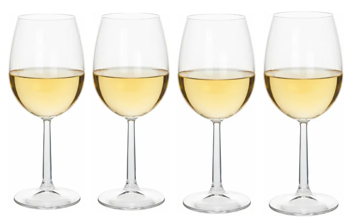 Cookinglife Witte Wijnglazen Milena 430 Ml - 4 Stuks 1