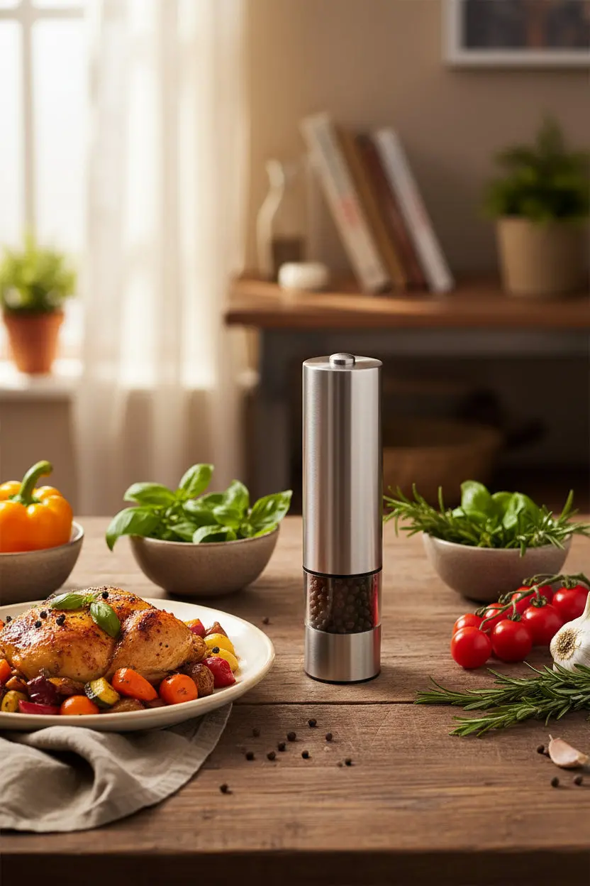 Cookinglife Elektrische Pepermolen Rvs 2