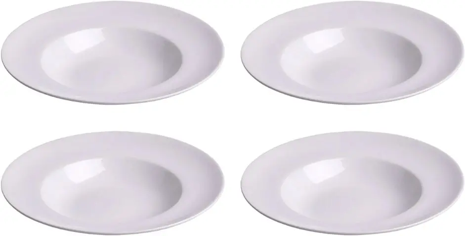 Cookinglife Pastaborden Wit Ø 27 Cm - 4 Stuks 1