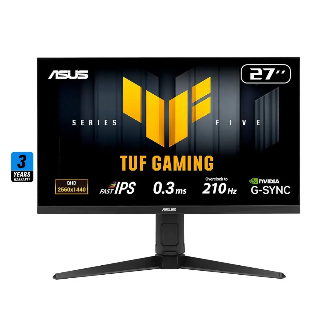Asus Tuf Gaming Vg27aql5a 27 2K (2560X1440) Qhd 210Hz 0.3Ms Ips 1