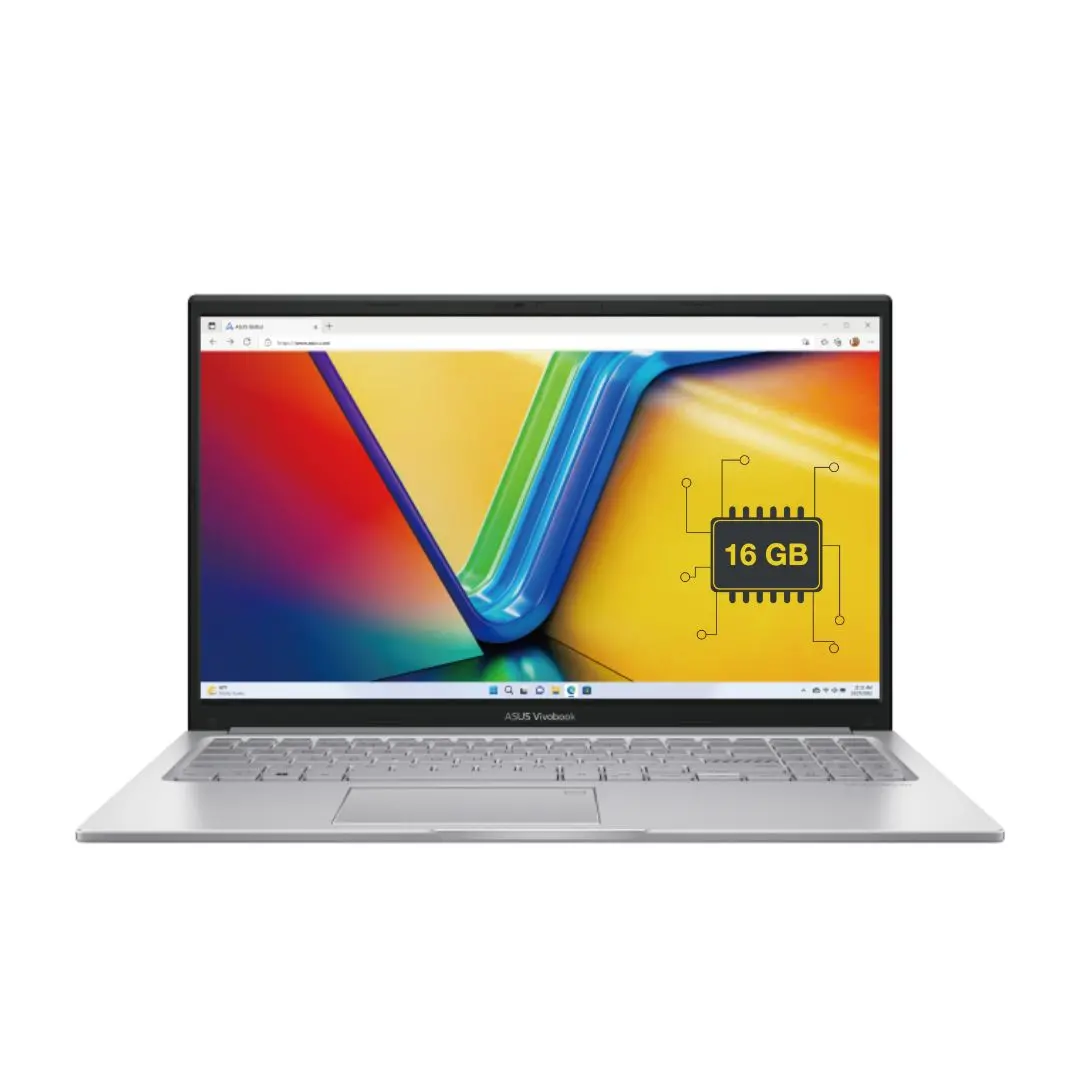 Asus Vivobook 15 F1504va-Nj1046, Intel Core I7-1355U, Ram 16Gb, Ssd 1Tb, 15.6 Inch Fhd Ips, Cool Silver 1
