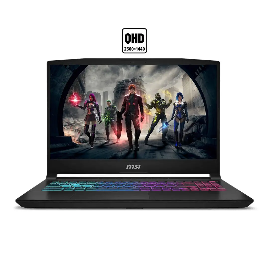 Msi Katana 15 Hx B14wfk-021Au, Intel Core I7-14650Hx, Ram 16Gb, Ssd 512Gb, Nvidia Rtx 5060 8Gb, 15.6 Inch Qhd Ips 165Hz, Black 1