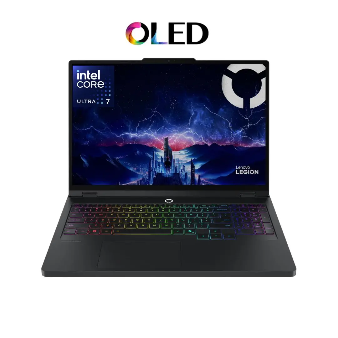 Lenovo Legion Pro 5 16Iax10 - (3Qps), Intel Core Ultra 7-255Hx, Ram 32Gb, Ssd 1Tb, Nvidia Geforce Rtx 5060 8Gb, 16.0 Inch Oled Wqxga 165Hz, Eclipse Black 1