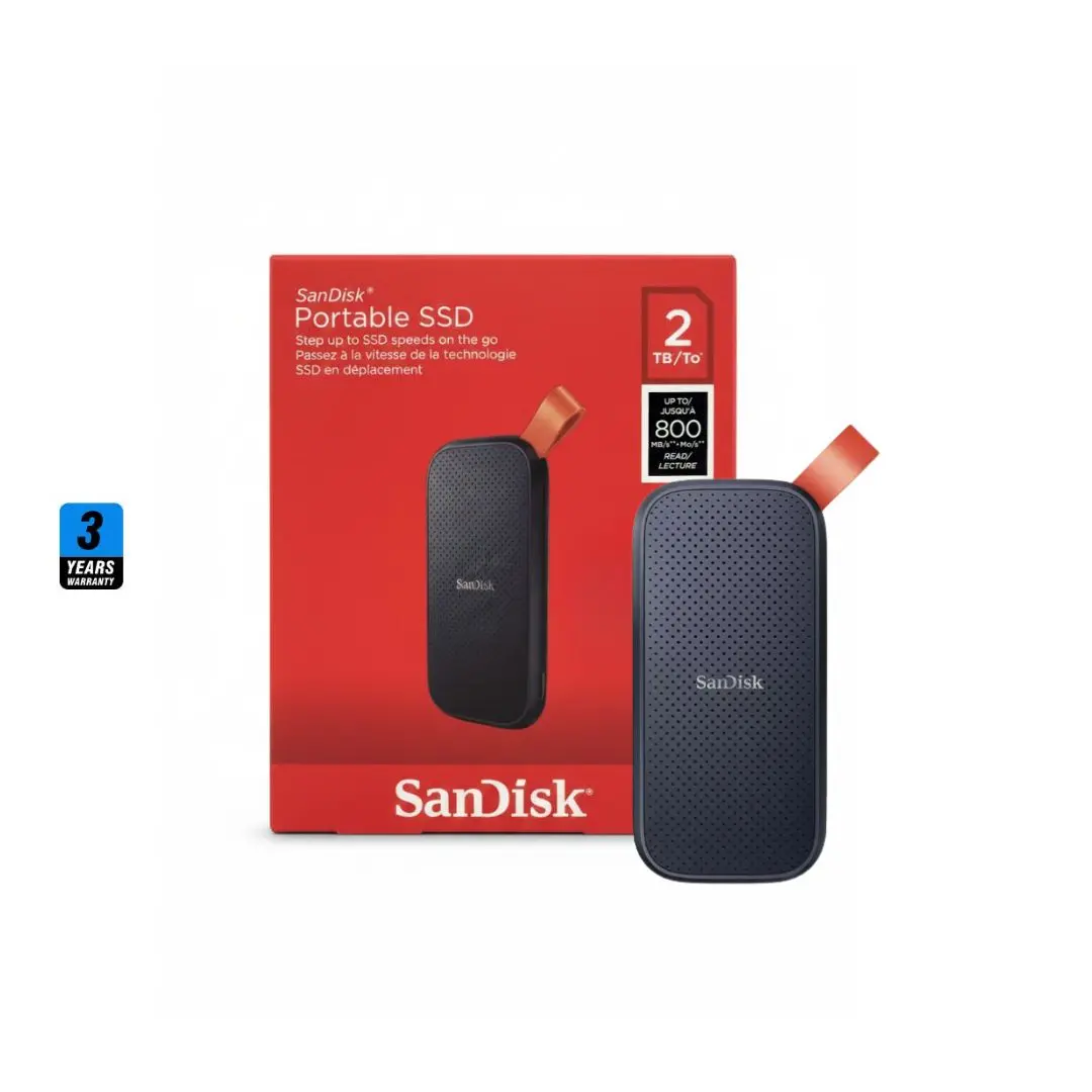 Sandisk E30 Portable External Ssd 2Tb 1