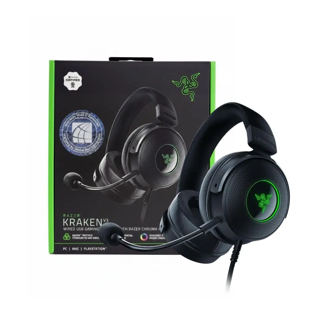 Razer Kraken V3 Gaming Headset - Black 1
