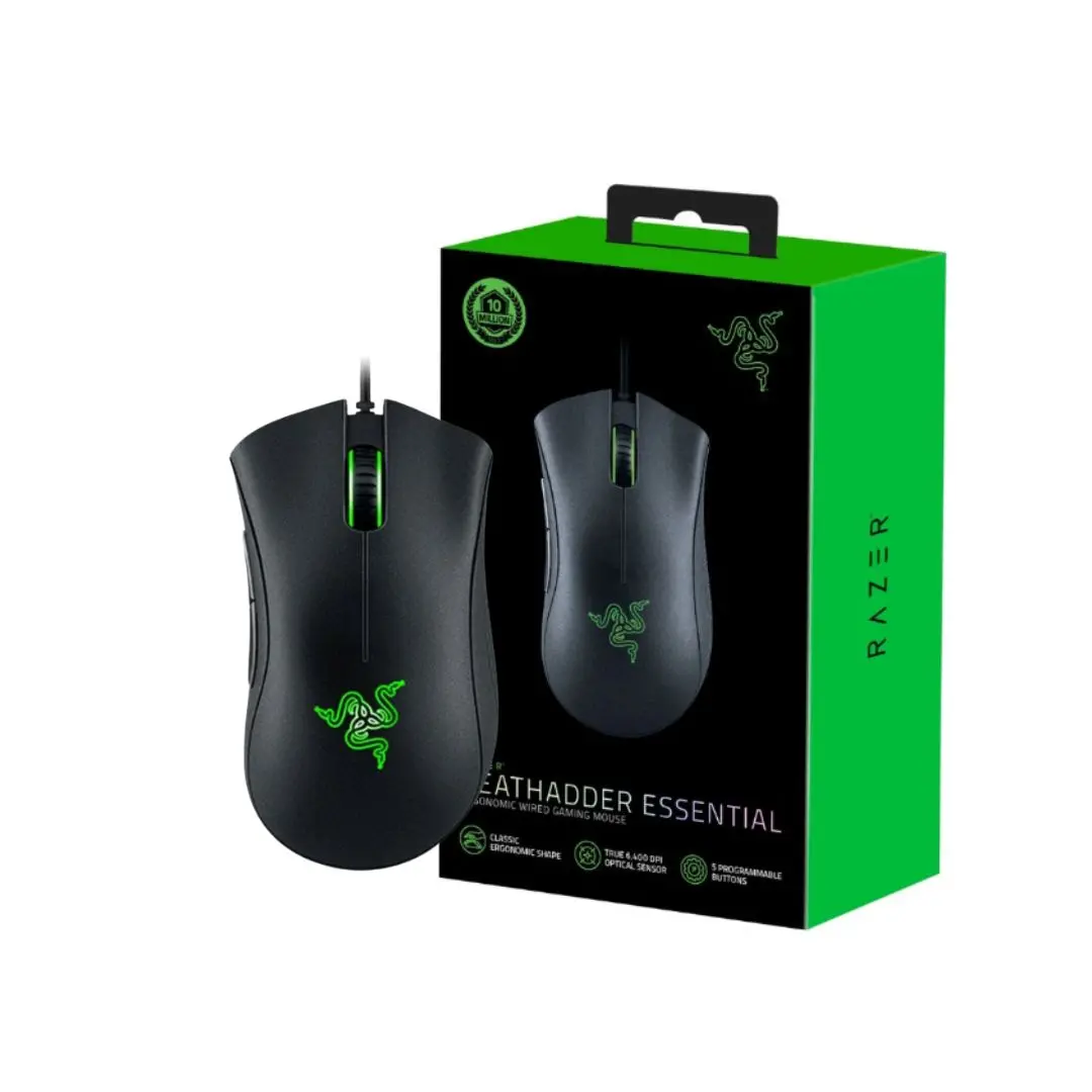 Razer Deathadder Essential Gaming Mouse - Black 1