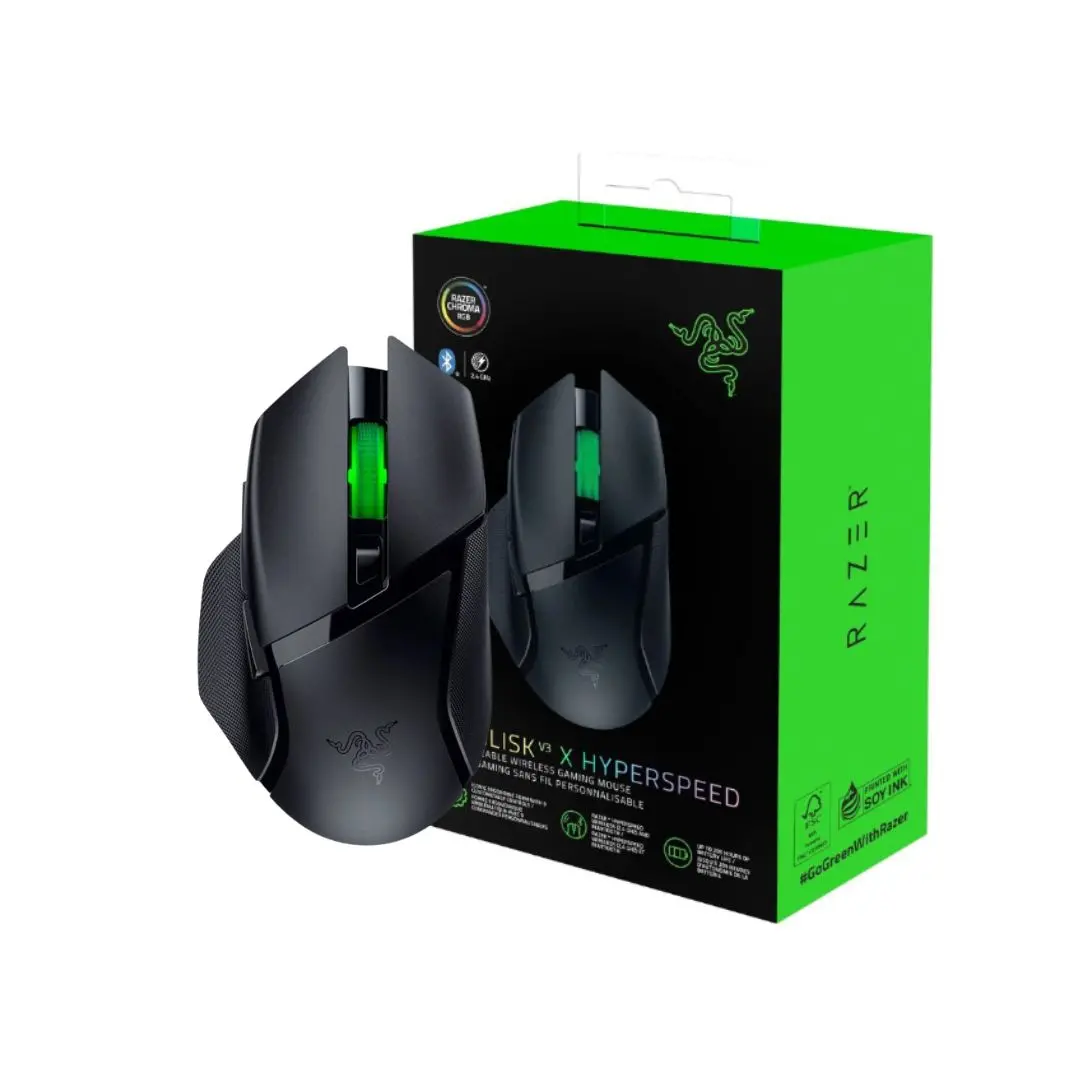 Razer Basilisk V3 X Hyperspeed Gaming Mouse - Black 1