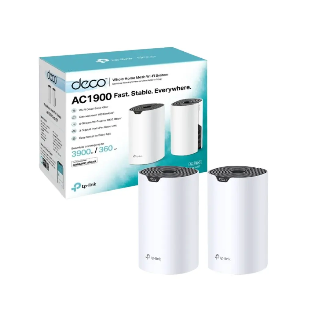 Tp Link Deco S7 Ac1900 Mesh Wi-Fi 5 System 2-Pack 1