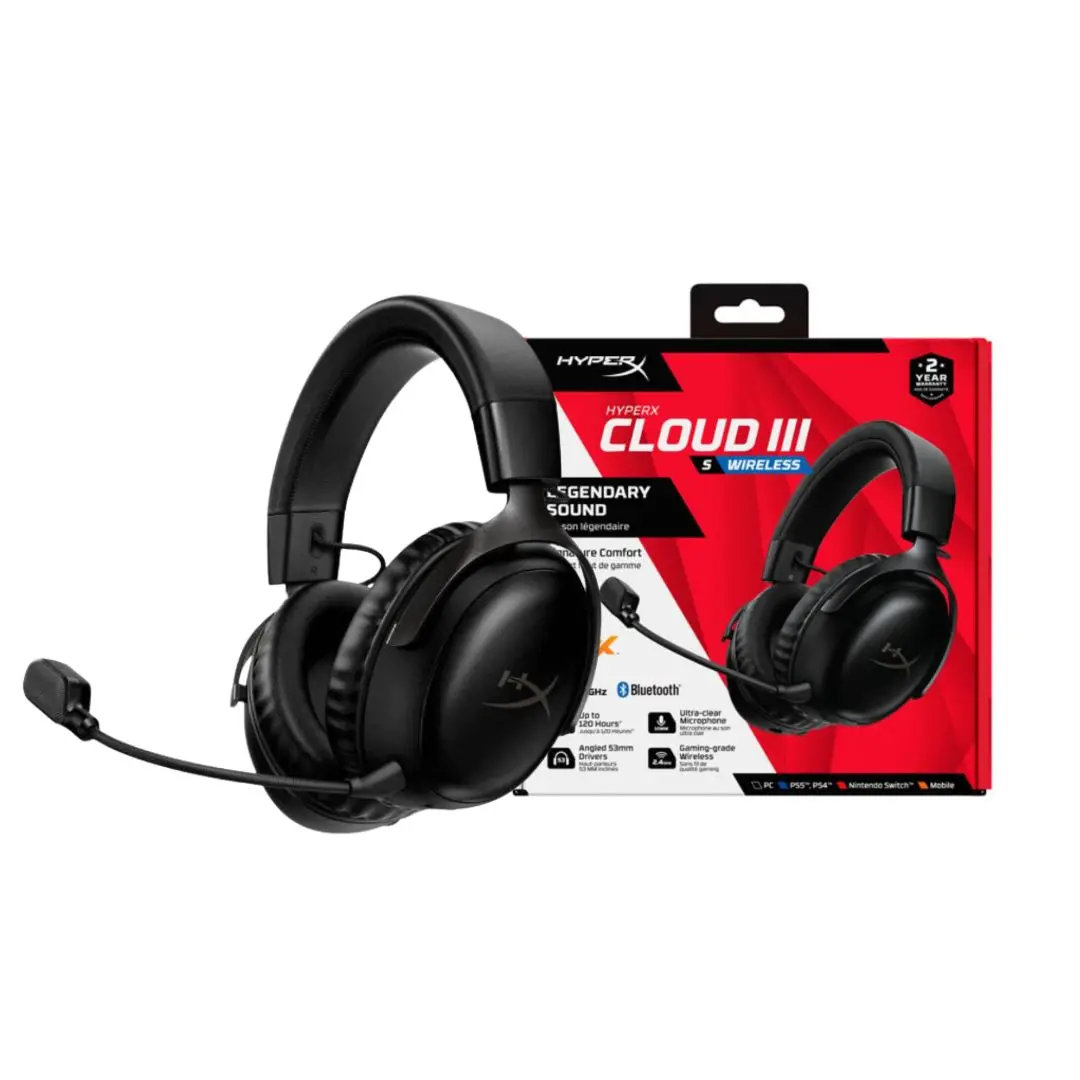 Hyperx Cloud Iii S Wireless Gaming Headset - Black 1