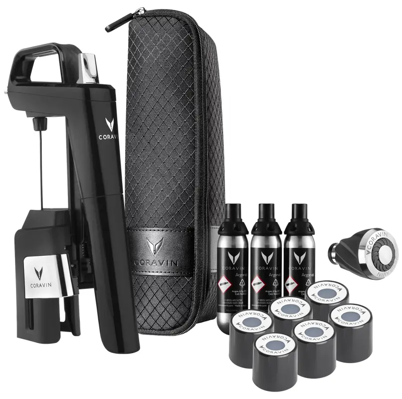 Coravin Wijnsysteem Timeless Six+ - Zwart 1